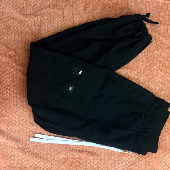 koi Pants - Koi Black Scrub Pants Jogger or Wide Leg